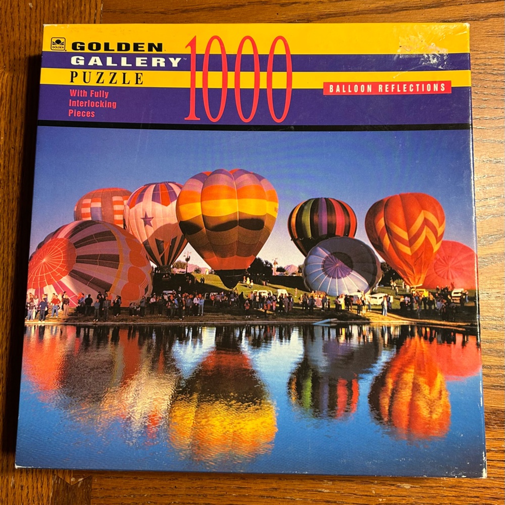 Vintage (80’s) 1000-Piece Puzzle - Balloon Reflections